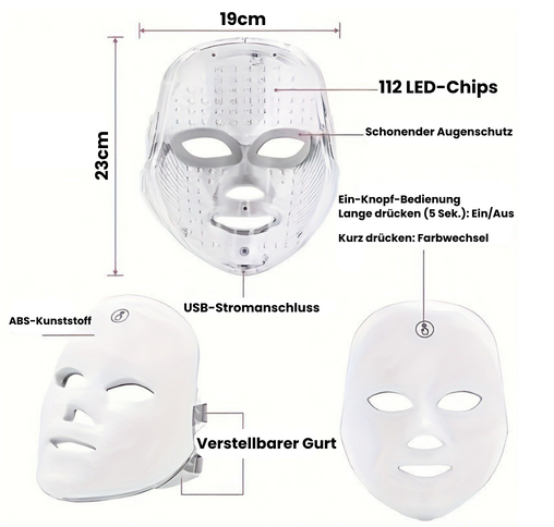 Heilkern® Beauty-LED Maske